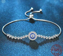 Load image into Gallery viewer, Sophia zircon silver bracelet