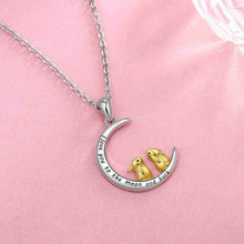 Load image into Gallery viewer, I Love You to The Moon and Back Necklace
