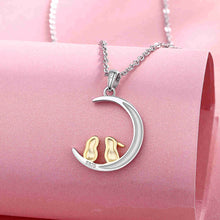 Load image into Gallery viewer, I Love You to The Moon and Back Necklace
