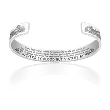 Load image into Gallery viewer, Sister by heart bracelet