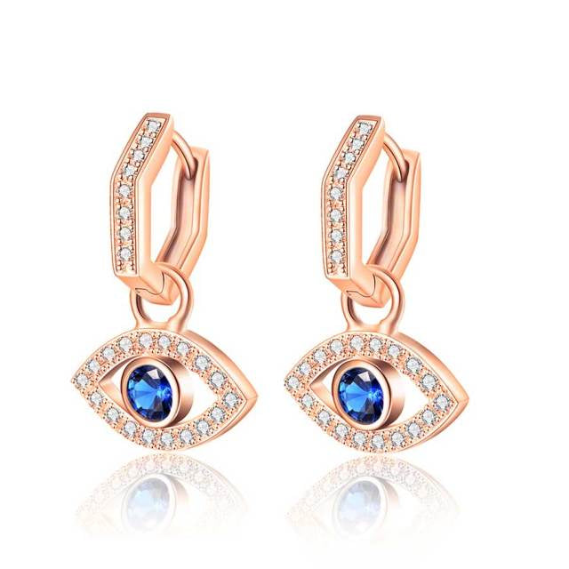 Anthousa evil eye earrings