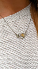 Load image into Gallery viewer, Maia honeycomb bee pendant necklace
