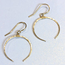 Load image into Gallery viewer, Raya handmade moon earrings
