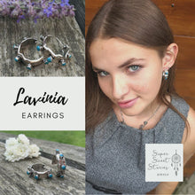 Load and play video in Gallery viewer, Lavinia hoop earrings
