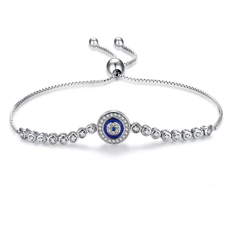 Sophia zircon silver bracelet