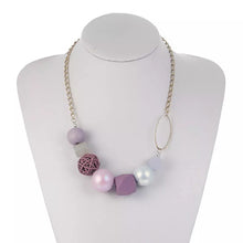 Load image into Gallery viewer, Sere handmade wooden beads necklace
