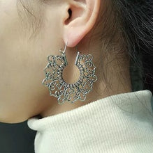 Load image into Gallery viewer, Vidya tribal brass earring
