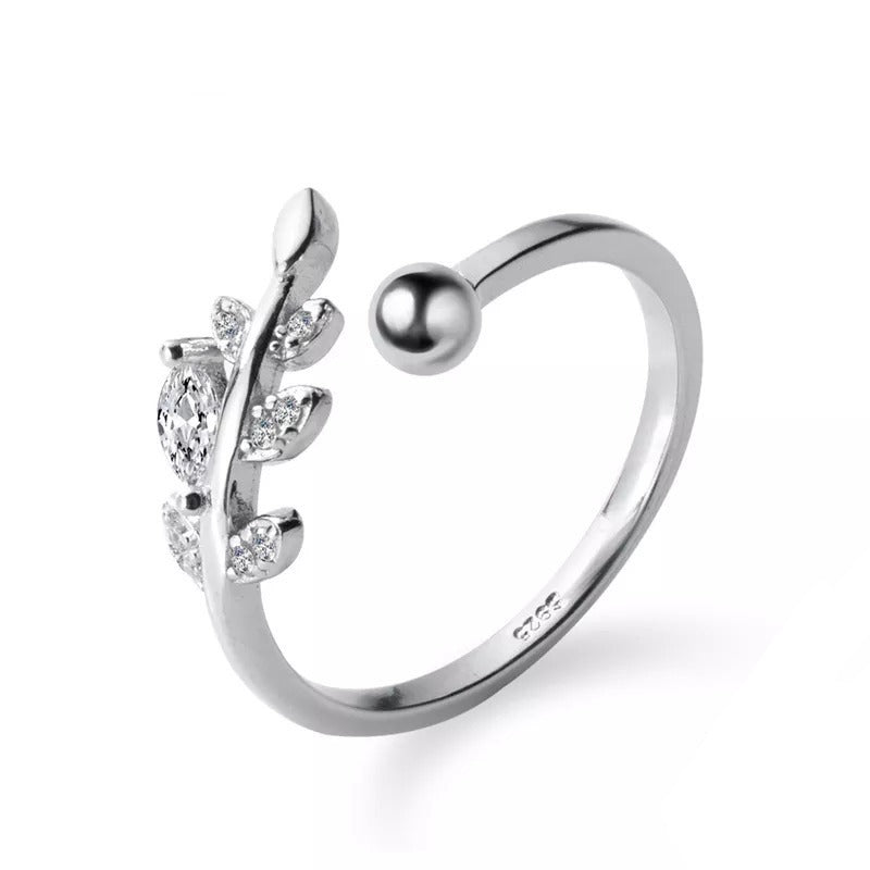 Konstantina silver ring