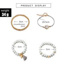 Load image into Gallery viewer, Saloniki beaded bracelet set
