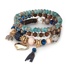 Load image into Gallery viewer, Carrie boho beaded bracelets
