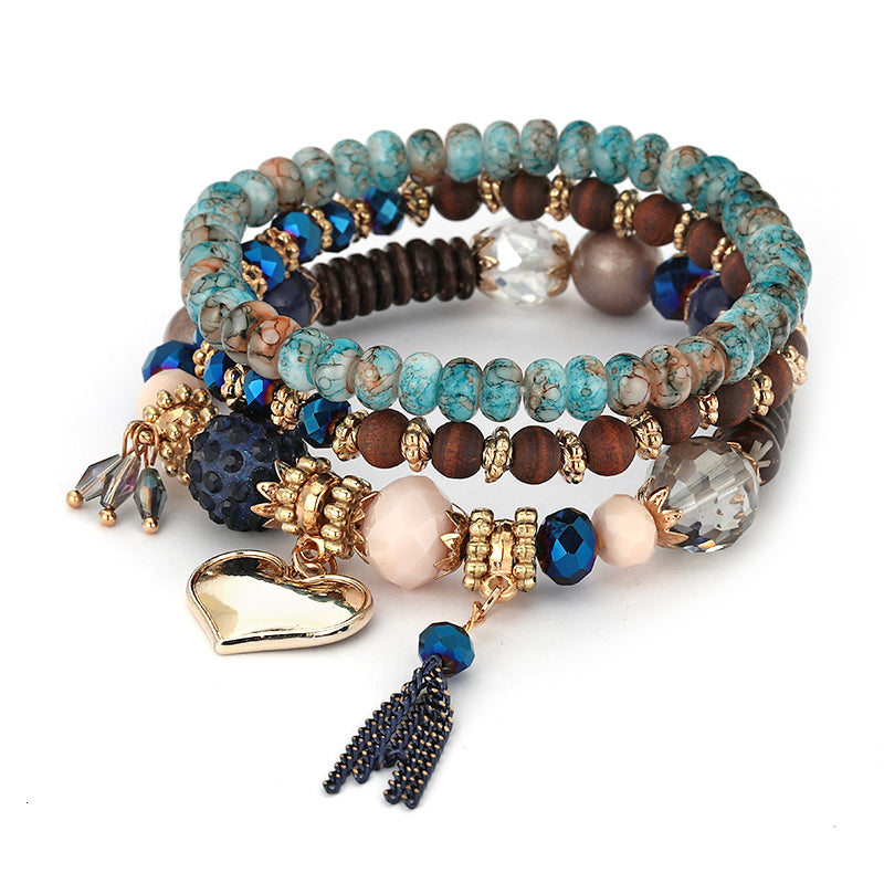 Carrie boho beaded bracelets