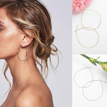 Load image into Gallery viewer, Akari hoop earrings
