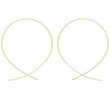 Load image into Gallery viewer, Akari hoop earrings
