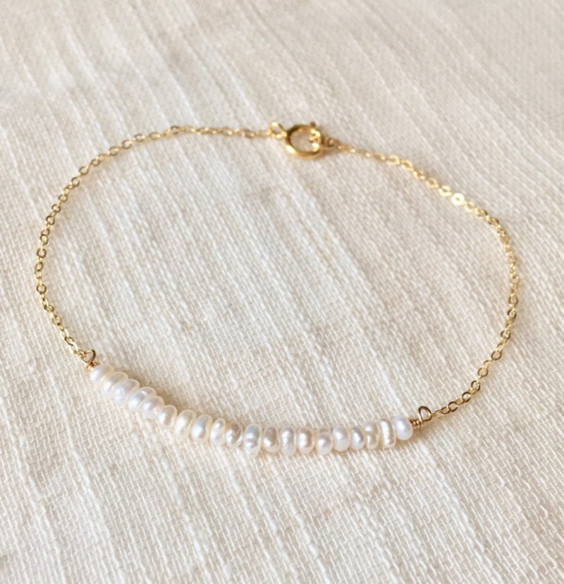 Ani handmade natural pearl bracelet