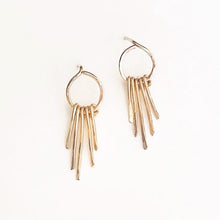 Load image into Gallery viewer, Aiyanna handmade hammered earrings
