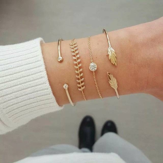 Cosima multi-layer bracelet set