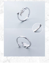 Load image into Gallery viewer, Konstantina silver ring
