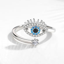 Load image into Gallery viewer, Kalimera evil eye ring
