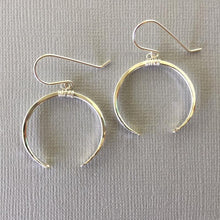 Load image into Gallery viewer, Raya handmade moon earrings
