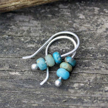 Load image into Gallery viewer, Penny turquoises earrings
