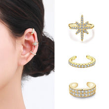 Load image into Gallery viewer, Milky way ear cuff clip earrings
