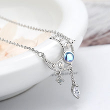 Load image into Gallery viewer, Agadir star moon charm pendants necklace
