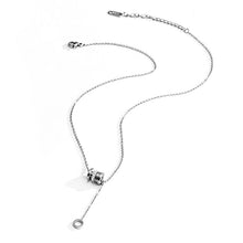 Load image into Gallery viewer, Antonia roman numerals necklace
