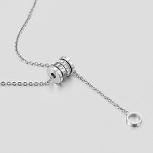 Load image into Gallery viewer, Antonia roman numerals necklace
