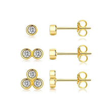 Load image into Gallery viewer, Kennedy stud earring set
