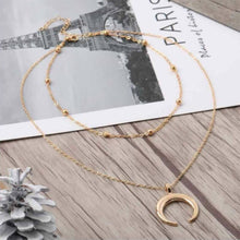 Load image into Gallery viewer, Penelope double layer necklaces
