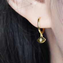 Load image into Gallery viewer, Arina evil eye earring
