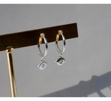 Load image into Gallery viewer, Arina evil eye earring
