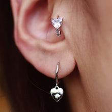 Load image into Gallery viewer, Clem heart star earring
