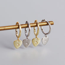 Load image into Gallery viewer, Clem heart star earring
