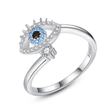 Load image into Gallery viewer, Kalimera evil eye ring
