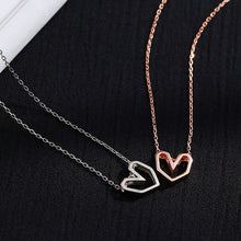 Load image into Gallery viewer, Carmen heart shape chain necklace
