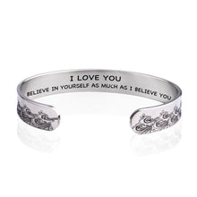 Load image into Gallery viewer, I love you-Wave bangle
